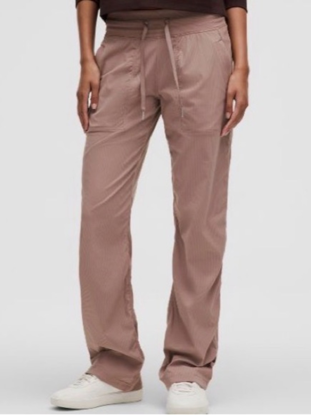 Lululemon Studio Midrise pant in twilight rose